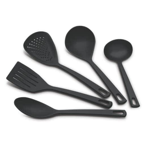 Tramontina Utilita virtuvės įrankių rinkinys (juodas)
