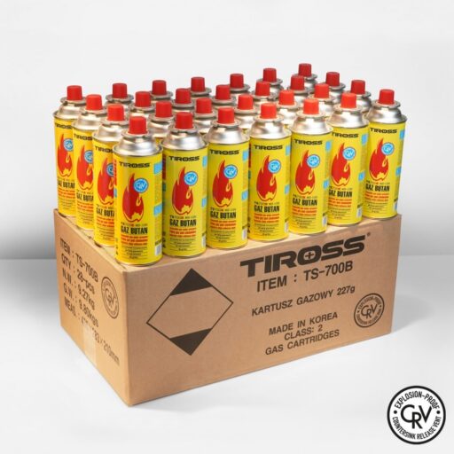 Butano dujos Tiross 400ml 24vnt